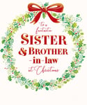 To A Fantastic Sister & Brother in law Christmas card frx135