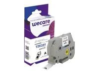 Wecare - Vit - Rulle (1,8 Cm X 8 M) 1 Kassett(Er) Etiketttejp - För Brother Pt-D600  P-Touch Pt-1880, D450, E310, E550, E800, P900  P-Touch Cube Plus Pt-P710