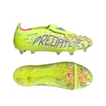 adidas Predator Elite Fold-over Tongue Fg Mystic Victory - Lucid Lemon/lucid Pink/blue Fusion - Gräs (Fg), storlek 36