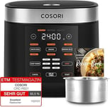 COSORI Rice Cooker, Slow Cooker & Steamer with Ceramic Coated Inner Pot and 50