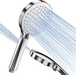 Pommeau De Douche Economie Deau - Pommeau De Douche Haute Pression Anti Calcaire Douche À Effet Pluie Avec 5 Types,Jet Puissant Encastrable Pour Carrelage De Baignoire[ACC091183]