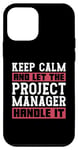 iPhone 12 mini Keep Calm And Let The Lean Kanban Manager Project Management Case