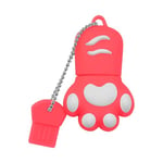 USB Stick 128GB-Memory Stick USB 2.0,High Speed Flash Drive,Easy to Carry Mini USB Memory Stick (Pink)