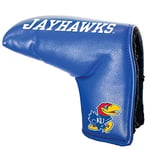 Team Golf NCAA KANSAS Tour Blade Putter Cover, Fits Most Blade Putters, Scotty Cameron, Taylormade, Odyssey, Titleist, Ping, Callaway