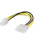 Pro PC power cable/adapter 5.25 inch male to ATX12 P4 4-pin