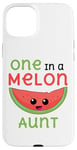 Coque pour iPhone 15 Plus One in a Melon Party Aunt Group assorti pour premier anniversaire