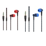 Mobile Phone Earpiece Bass Stereo 3.5mm Earbuds In-Ear Earphone HiFi Headphone