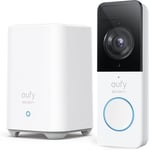 Eufy Smart Wireless WiFi Doorbell Security Cam 2K (120 day Battery) Intercom 2E