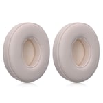 kwmobile Replacement Ear Pads Compatible with Beats Solo 2 Wireless / 3 - Earpads Set for Headphones - Beige