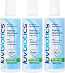 Luv biotics Fluoride Free Mouthwash with Oral probiotics, Xylitol & Aloe Vera -