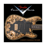 Fender 2025 Fender Custom Shop Calendar