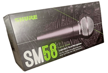 Shure SM58-LC Dynamic Legendary Vocal Microphone - UK Seller