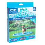 Outdoor Splash Pool Sprinkler Pad Dogs Puppies Pet Cooling Children Kids