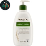 Aveeno Dermexa Daily Emollient Cream Prebiotic Triple Oat Complex and 500ml