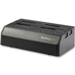 STARTECH 4 BAY SATA HDD DOCKING STATION 2.5/3.5INCH SSD/HDD USB C USB-A ACCS