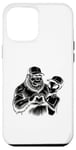 Coque pour iPhone 12 Pro Max Funny Cryptid Bigfoot Alien Love Valentine Monster Femme Homme