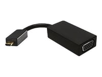 Icy Box Ib-Ac503 - Video Adapter - Hd-15 (Vga) Hunn Til 19 Pin Micro Hdmi Type D Hann - Skjermet - Svart