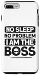 Coque pour iPhone 7 Plus/8 Plus Baby Boss « No Sleep No Problem » Like A Boss Kids