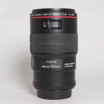 Canon Used EF 100mm f/2.8L IS USM Autofocus Macro Lens