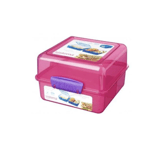 Sistema Madkasse Lunch Cube Itsy Bitsy - Pink/Lilla