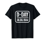 D-Day Normandy 80th Anniversary Commemorative World War 2 T-Shirt