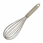 Whisk Egg Beating Silicone Head Kitchen Mixer Hand-Held Baking Cook Tool Utensil