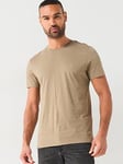 AllSaints Tonic Crew T-Shirt - Light Khaki, Light Khaki, Size M, Men