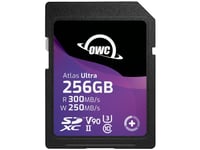 Owc Atlas Ultra, 256 Gb, Sdxc, Uhs-Ii, 300 Mb/S, 250 Mb/S, Class 3 (U3)