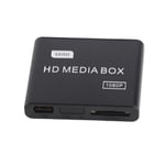 110‑240V Full HD Mini Box Media Player 1080P Media Player Box Support USB MM UK