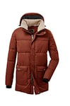 G.I.G.A. DX Men's Parka fonctionnelle décontractée en duvet avec capuche amovible et col en polaire Sherpa amovible GW 46 MN QLTD PRK, feuilles d'automne, XL, 37575-000