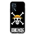 Cokitec Coque pour Oppo A16 / A16S Manga One Piece Tete de Mort