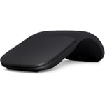 Microsoft - Arc Mouse - Bluetooth-mus för PC, bärbara datorer kompatibel med Windows, Mac, Chrome OS (tunn, lätt, transporterbar, taktil) - Svart