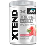 XTEND Original BCAA Powder Watermelon Explosion 30 Servings | 7g BCAAs Per Serving | Sugar Free Branched Chain Amino Acids and Electrolytes Powder for Post Workout Muscle Recovery and Hydration