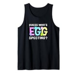 Gender Reveal Easter Egg Guess Who's Egg Specting Tank Top