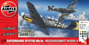 Airfix A50194 Supermarine Spitfire Mk.Vc vs Bf109F-4 Dogfight Double Plastic Kit