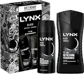 2X Lynx Black THE WINGMEN Body Spray & Body Wash Duo Gift Set for Him