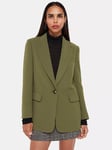 Whistles Crepe Boyfriend Blazer