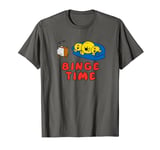 Mr. Men Little Miss Mr. Happy TV Binge Time Retro T-Shirt