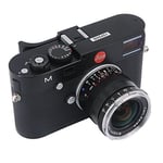 Haoge THB-M24B Sabot en métal avec Repose-Pouce pour Appareil Photo Leica M Typ240 M240, M-P Typ 240 M240P, M Typ262 M262, M-D Typ 262 Noir Meilleur équilibre et Prise en Main Plus Pratique