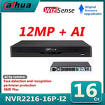 Dahua NVR2216-16P-I2-16TB 16 Channel 4K 16PoE 2HDD Network Video Recorder, 16TB