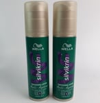 2x Wella Silvikrin Anti-Ageing 100ml Thickening Lotion More Fullness Strong Hold