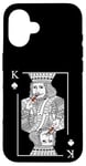 iPhone 16 Poker Player Design for a casino party - King with Cigar Case