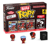 Funko Bitty Pop! 4-Pack: Deadpool - Bathtime Vinyl Figures