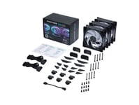 Phanteks D30-120 D-Rgb Vifte, Ventilator, 12 Cm, 2250 Rpm, 30,2 Db, 64,3 Kubikfod/Min., 3,01 M³/T