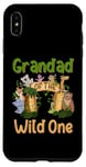 Coque pour iPhone XS Max Grandad Of The Wild One Zoo Famille Safari Jungle