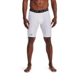 Under Armour Men's UA HG Armour Long Shorts, Lightweight Men's Running Shorts, Sweat-Wicking and Quick-Drying Base Layer, Compression Shorts for Men