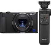 SONY ZV1 High Performance Compact Vlogging Camera & GP-VPT2BT Shooting Grip Bund