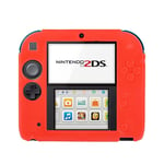 Étui En Silicone Ultra Mince Pour Nintendo 2ds (Rouge)