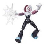 Spider-Man Marvel Bend and Flex Ghost-Spider Action Figure Toy, 15-c (US IMPORT)