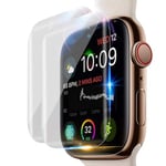 2-pack Apple Watch 4/5/6/SE 40mm Skärmskydd Heltäckande transparent